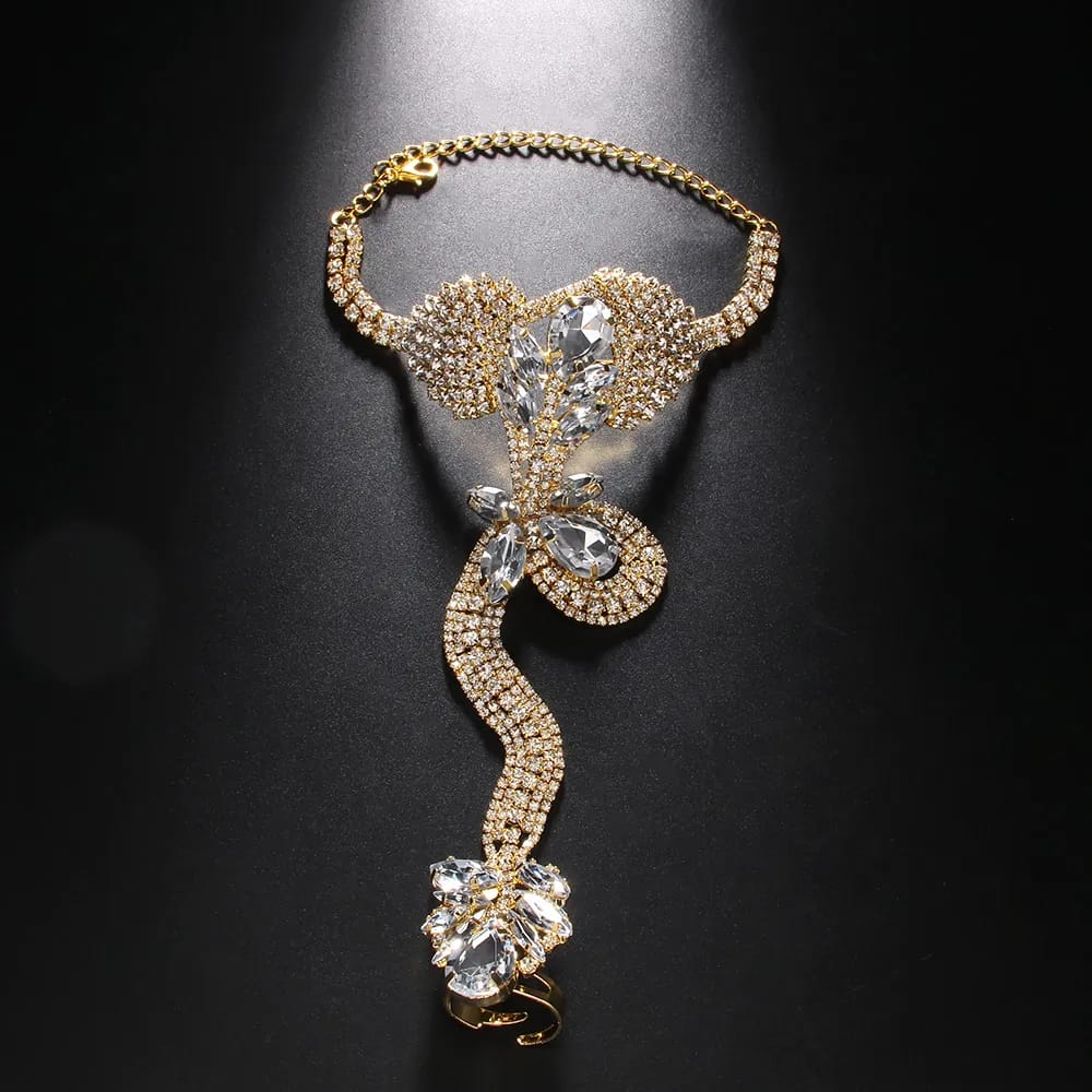 BRACELET SERPENTINE CHARME DORE