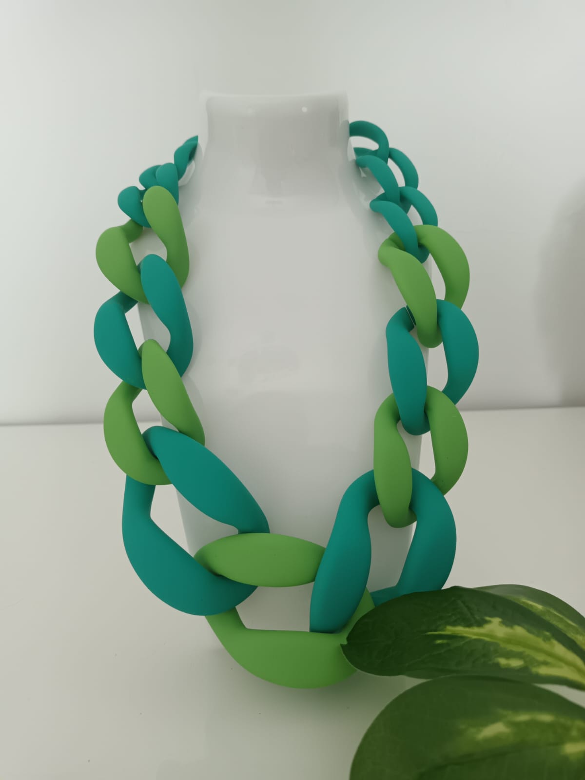 COLLIER ELEGANCE BICOLORE