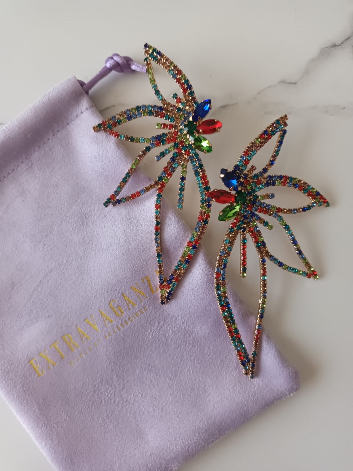 BOUCLES D'OREILLES ETOILE