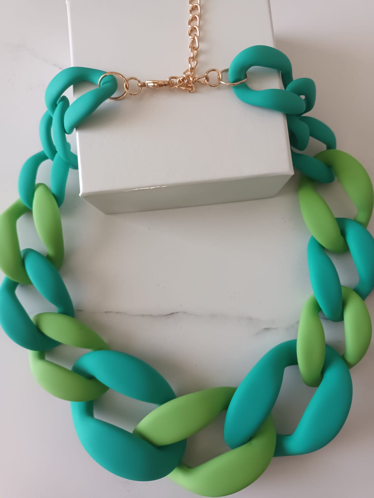 COLLIER ELEGANCE BICOLORE