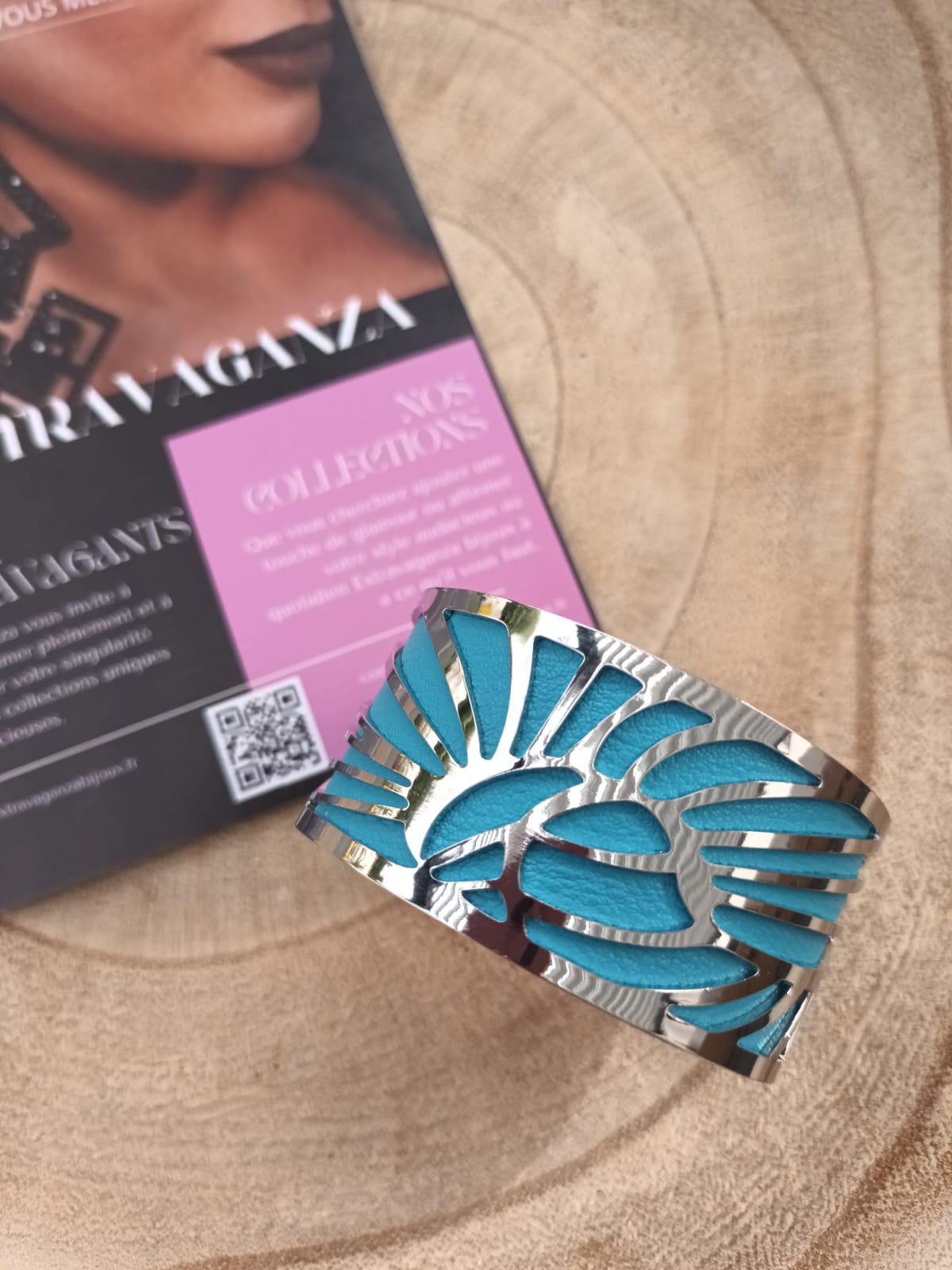 BRACELET VALENTINA ROSE/BLEU
