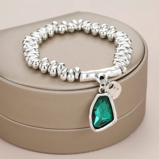 BRACELET ECLAT DE LUNE (VERT)