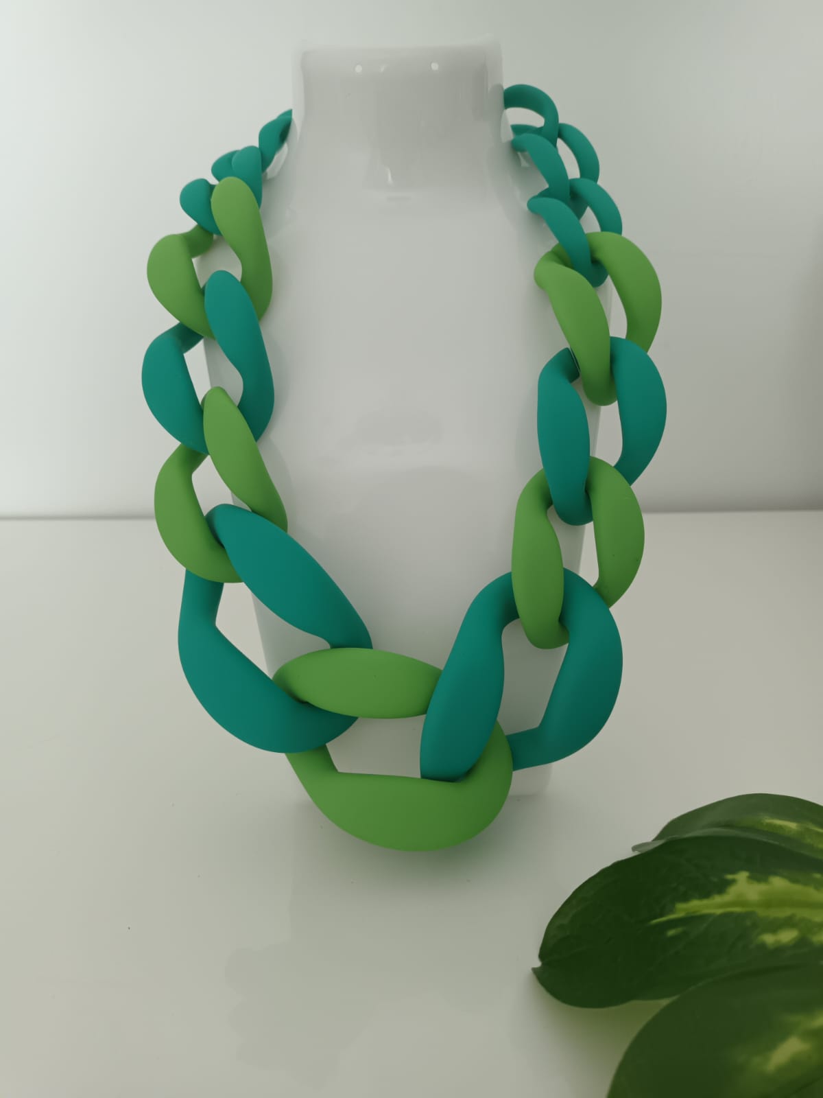 COLLIER ELEGANCE BICOLORE