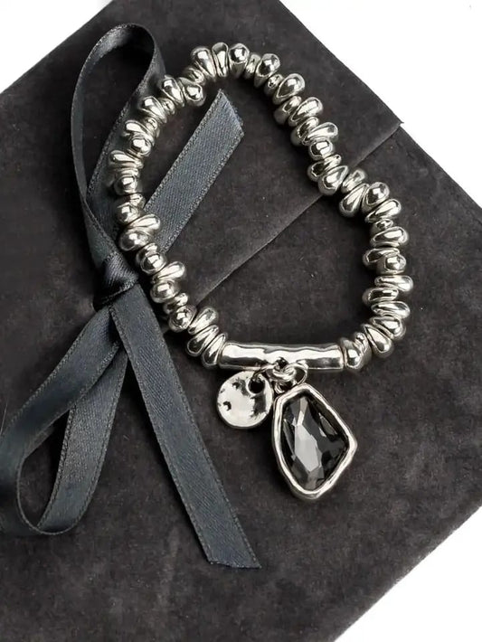 BRACELET ECLAT DE LUNE (GRIS)